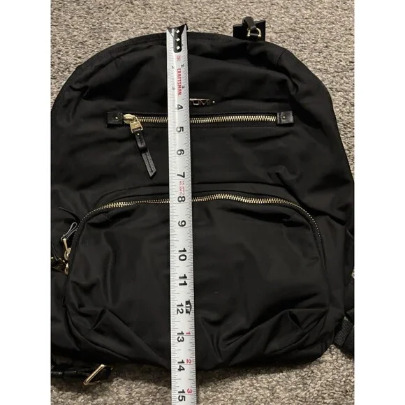 TUMI Voyageur Halle Nylon Backpack Black Laptop Unisex Travel TUMI Voyageur Halle Nylon Backpack Black Laptop Unisex Travel